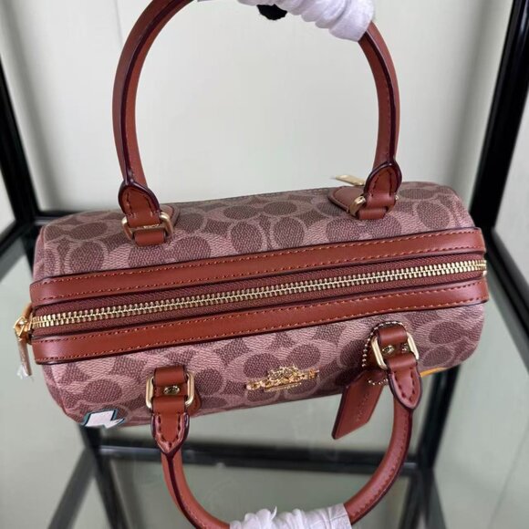 Coach Boston bag Size: 26*16*12cm - Picture 7 of 9